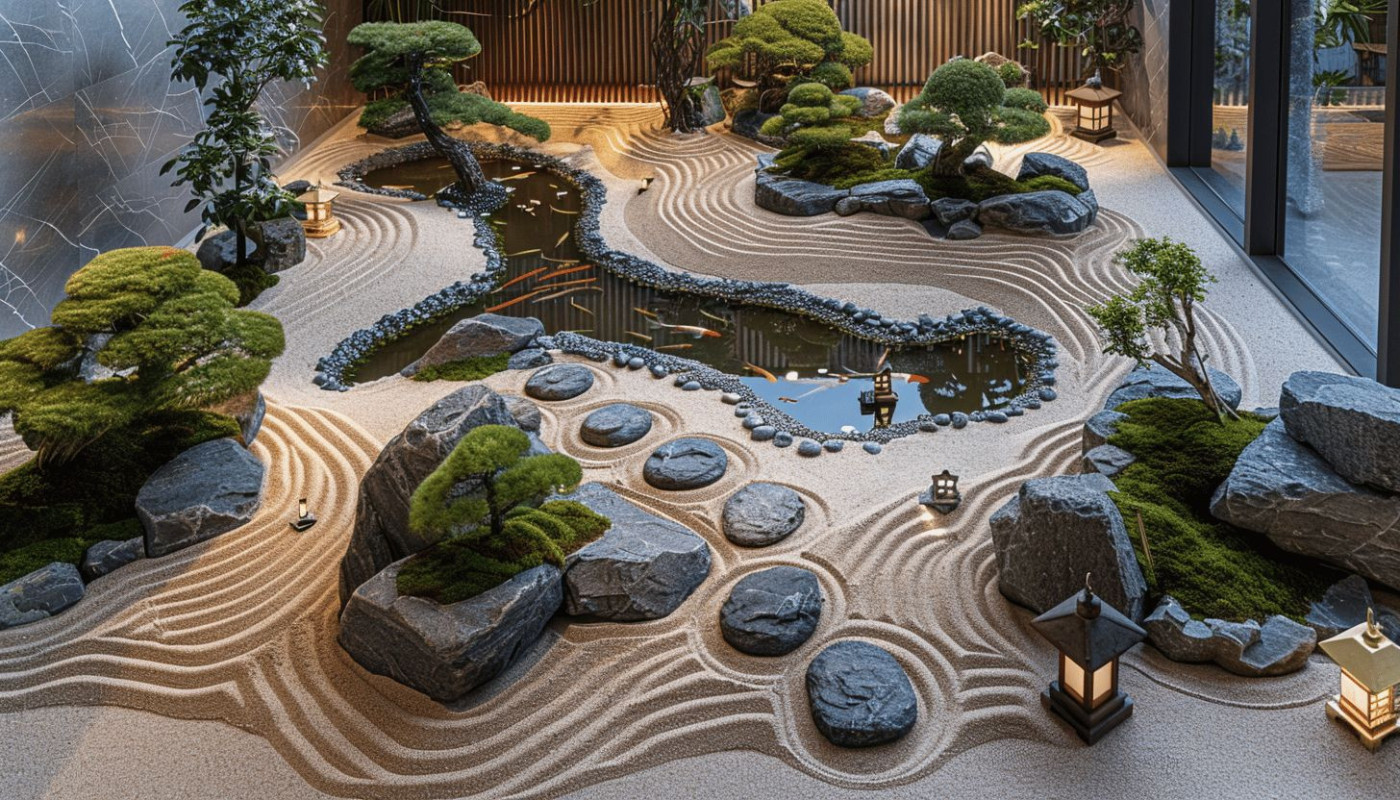 Création d'un jardin zen pour la détente et la méditation