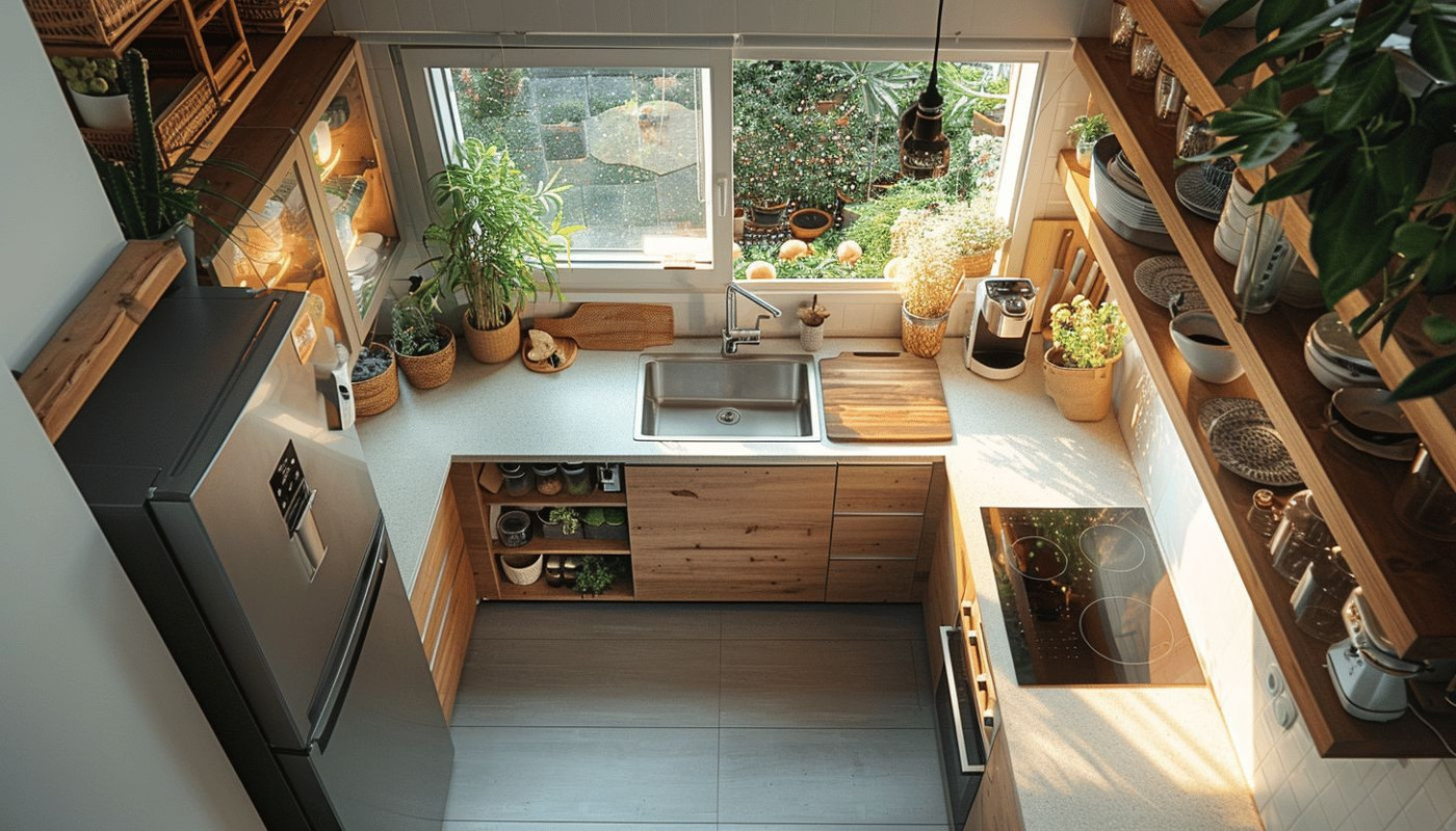 Maximiser l'espace dans une petite cuisine